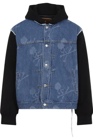 MASTERMIND Denim Jackets, male, , Size: L Jacket for Men Stylish Comfort