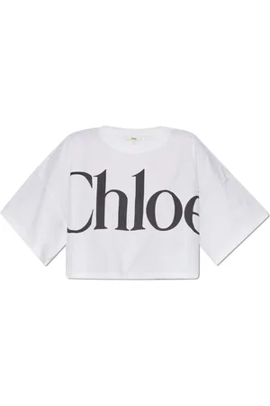 Chloé T-Shirts, female, , Size: S Oversized Short T-Shirt