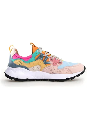 Flower Mountain Sneakers, female, , Size: 6 US Sneakers with Platform and Cork Footbed
