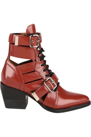 Chloé Ankle Boots, female, , Size: 5 1/2 US Rylee Cut-Out Boots