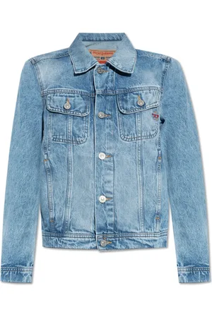 Diesel Denim Jackets, female, , Size: M De-Bonny Denim Jacket