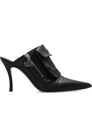 Diesel Heeled Mules, female, , Size: 6 US D-Venus Pocket ML Heeled Mules
