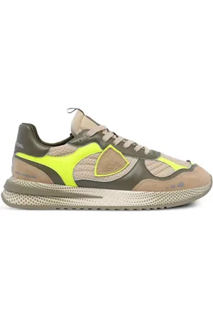 Philippe model Sneakers, male, , Size: 9 US Fabric Leather Sneakers