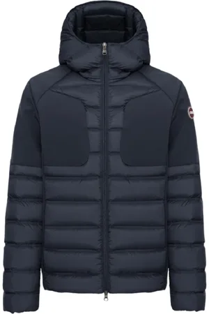 Colmar Down Jackets, male, , Size: M Quilted Slim Fit Hooded Jacket