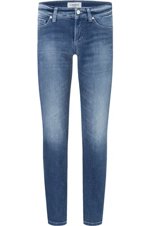 Cambio Slim-fit Jeans, female, , Size: L Wash Denim Jeans Classic Fit