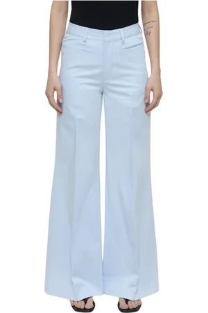 Closed Wide Trousers, female, , Size: W25 Veola Wide Leg Trousers