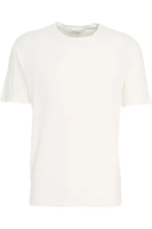 Daniele Fiesoli T-Shirts, male, , Size: 2XL Linen Crew Neck T-Shirt