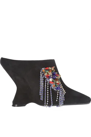 DRIES VAN NOTEN Heeled Mules, female, , Size: 9 US Stylish Ankle Boots