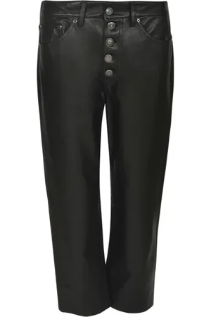 Dondup Straight Trousers, female, , Size: M Stylish Trousers