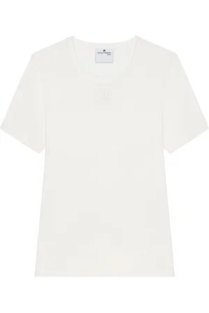 Courrèges T-Shirts, female, , Size: S Cotton T-Shirt