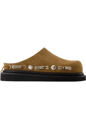 TOGA PULLA Mules, female, , Size: 9 US Leather Sandals - Round Toe