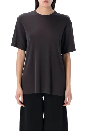 STUDIO NICHOLSON T-Shirts, female, , Size: XS Oversized Rond T-Shirt with Crew Neck