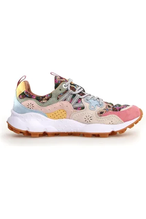 Flower Mountain Sneakers, female, , Size: 6 US Sneakers with Floral Fabric