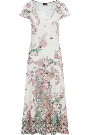 Etro Maxi Dresses, female, , Size: XS Elegant White Dress Comfort Style