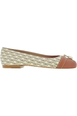 Carolina Herrera Ballerinas, female, , Size: 5 US Traveller Caracas Canvas Ballerinas