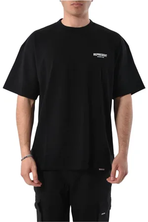 Represent T-Shirts, male, , Size: XL Club T-shirt with front and back print