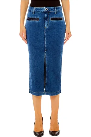 Liu Jo Denim Skirts, female, , Size: W28 Gonna Skirt