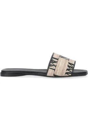 Max Mara Sliders, female, , Size: 9 US Logoslide Sliders