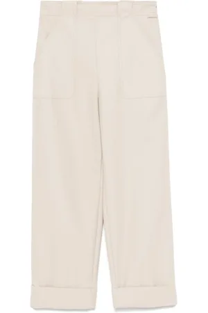Max Mara Cropped Trousers, female, , Size: S Cropped Trousers