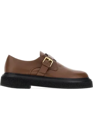 Max Mara Loafers, female, , Size: 8 US Monk Strap Buckle Loafers
