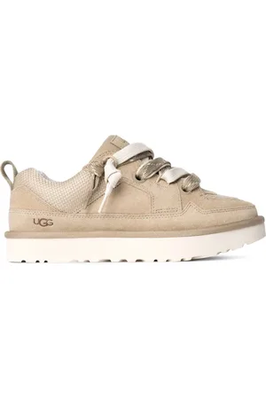 UGG Sneakers, male, , Size: 11 US Ivory Lowmel Sneakers for Men