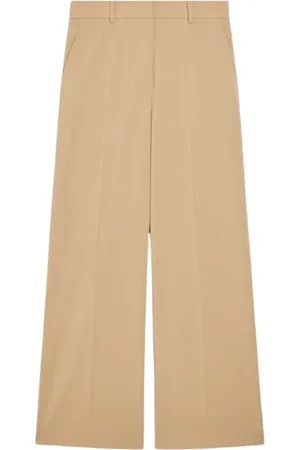 Max Mara Wide Trousers, female, , Size: 4XS Wide Leg Wool Pants