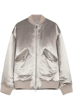 Max Mara Bomber Jackets, female, , Size: XS Oversized Bomber Jacket