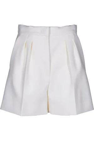 Max Mara Short Shorts, female, , Size: M High-waisted Wool Shorts