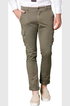 Masons Slim-fit Trousers, male, , Size: XL Chile Cargo Pants Extra Slim Fit