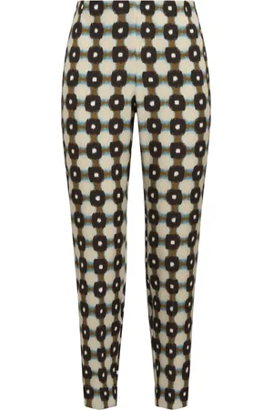 Maliparmi Cropped Trousers, female, , Size: S Macro Maze Trousers