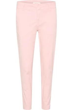 Part Two Slim-fit Trousers, female, , Size: L Casual Lotus Ankle-Length Trousers