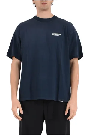 Represent T-Shirts, male, , Size: XL Oversized T-shirt with Front and Back Print