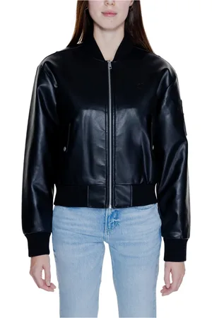 Calvin Klein Bomber Jackets, female, , Size: M Zippered Blazer