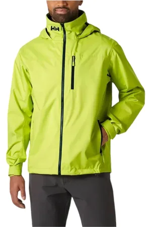 Helly Hansen Light Jackets, male, , Size: XL Cyber Lime Crew Jacket