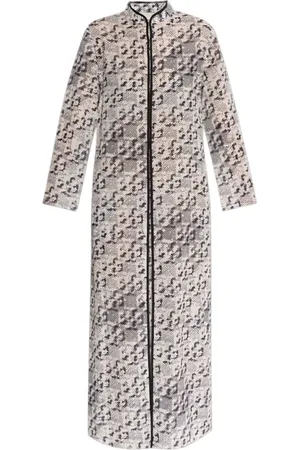 Tory Burch Maxi Dresses, female, , Size: L Elegant Avorio Topwear