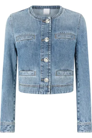 Pinko Denim Jackets, female, , Size: XS Denim Jackets with Cotton Lining