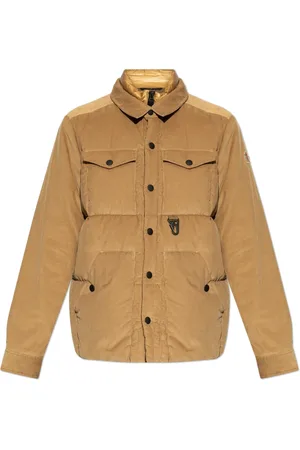 Moncler Down Jackets, male, , Size: XL Lech Corduroy Down Jacket