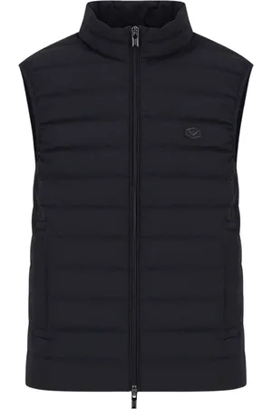 Emporio Armani Vests, male, , Size: M Quilted Vest