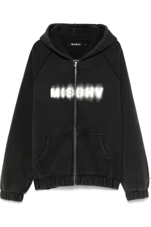 MISBHV Zip-throughs, male, , Size: M Front Zip Sweater with Logo
