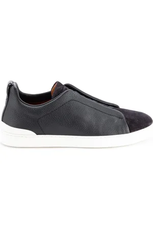 Ermenegildo Zegna Sneakers, male, , Size: 12 1/2 US Triple Stitch Low Top Sneakers