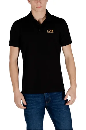 EA7 Polo Shirts, male, , Size: XL Cotton Polo Shirt