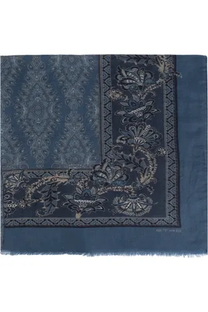 Etro Winter Scarves, male, , Size: ONE SIZE Paisley Print Cashmere Scarf