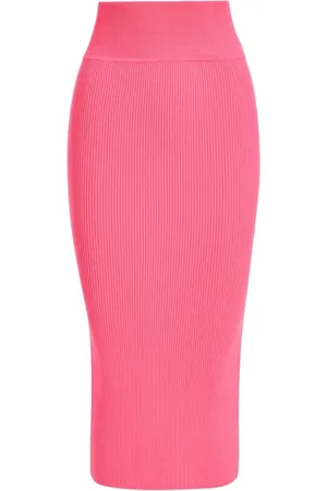 Essentiel Antwerp Pencil Skirts, female, , Size: XS Midi Ribbed Pencil Skirt