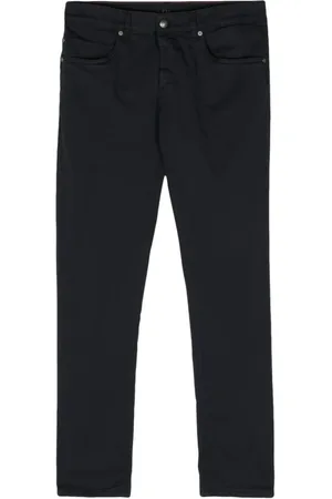 FAY Straight Jeans, male, , Size: W32 Stretch-cotton Trousers