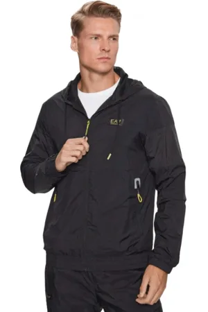 EA7 Zip-throughs, male, , Size: M Zip-through Sweatshirt