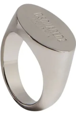 Dsquared2 Rings, male, , Size: L Tag Chain Ring