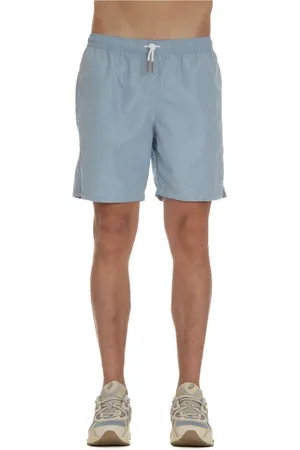 ELEVENTY Beachwear, male, , Size: L Quick-Drying Solid Color Swim Shorts