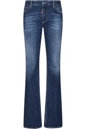 Dsquared2 Boot-cut Jeans, female, , Size: S Medium Waist Flare Jeans
