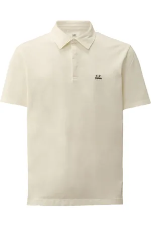 C.P. Company Polo Shirts, male, , Size: L Polo Shirt Stretch Cotton Pique