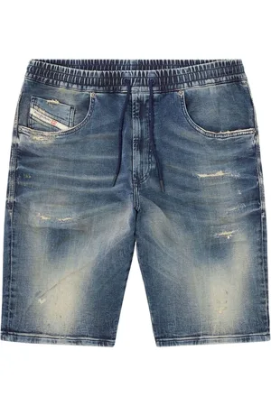 Diesel Denim Shorts, male, , Size: W38 Denim Drawstring Shorts